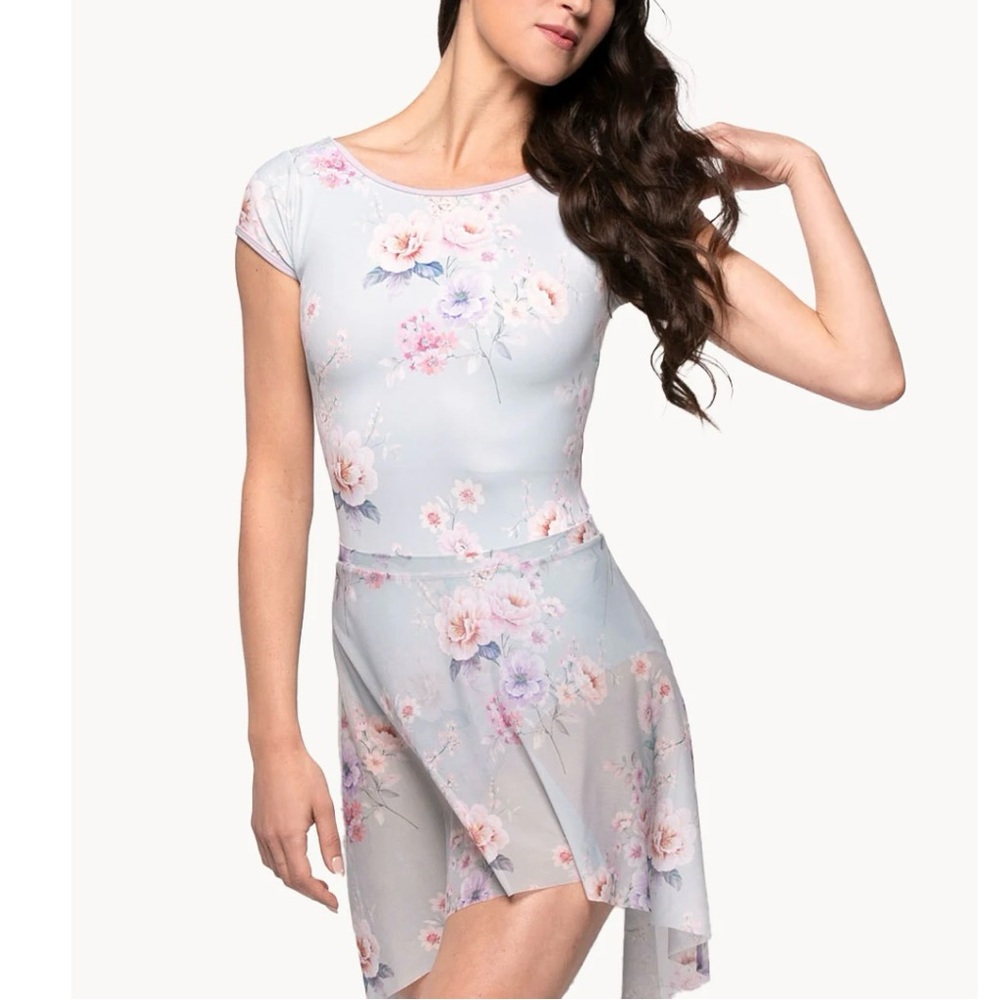 Eleve Louise Leotard Just Friends Powder Blue
